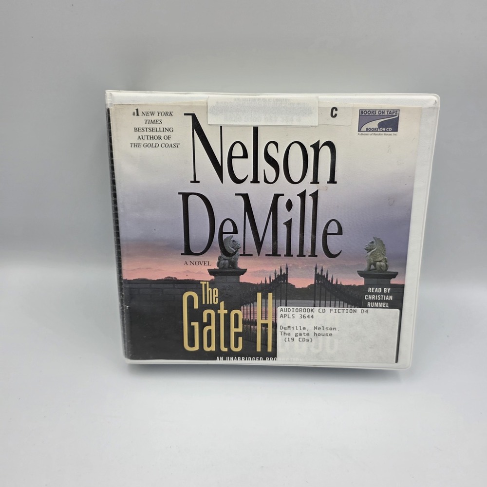 The Gate House By Nelson Demille Audibook 8 CD's Unabridged Jewel Case